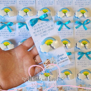 Segnaposto Calamita Arcobaleno